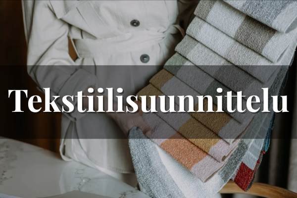 Tekstiilisuunnittelu kodissa, verhot, matot ja sisustustekstiilit viimeistelemässä tilaa