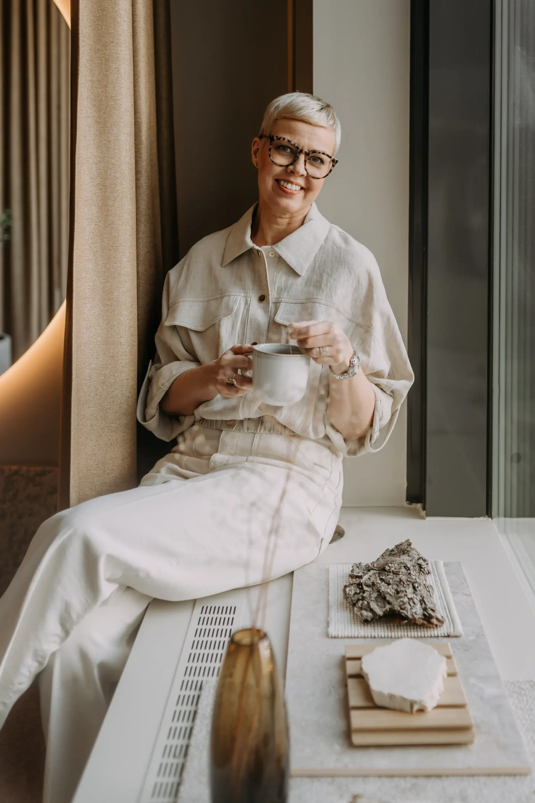 Kati Kokljuschkin, KTM, sisustussuunnittelija ja suunnittelutoimisto Sinne Roomin perustaja.